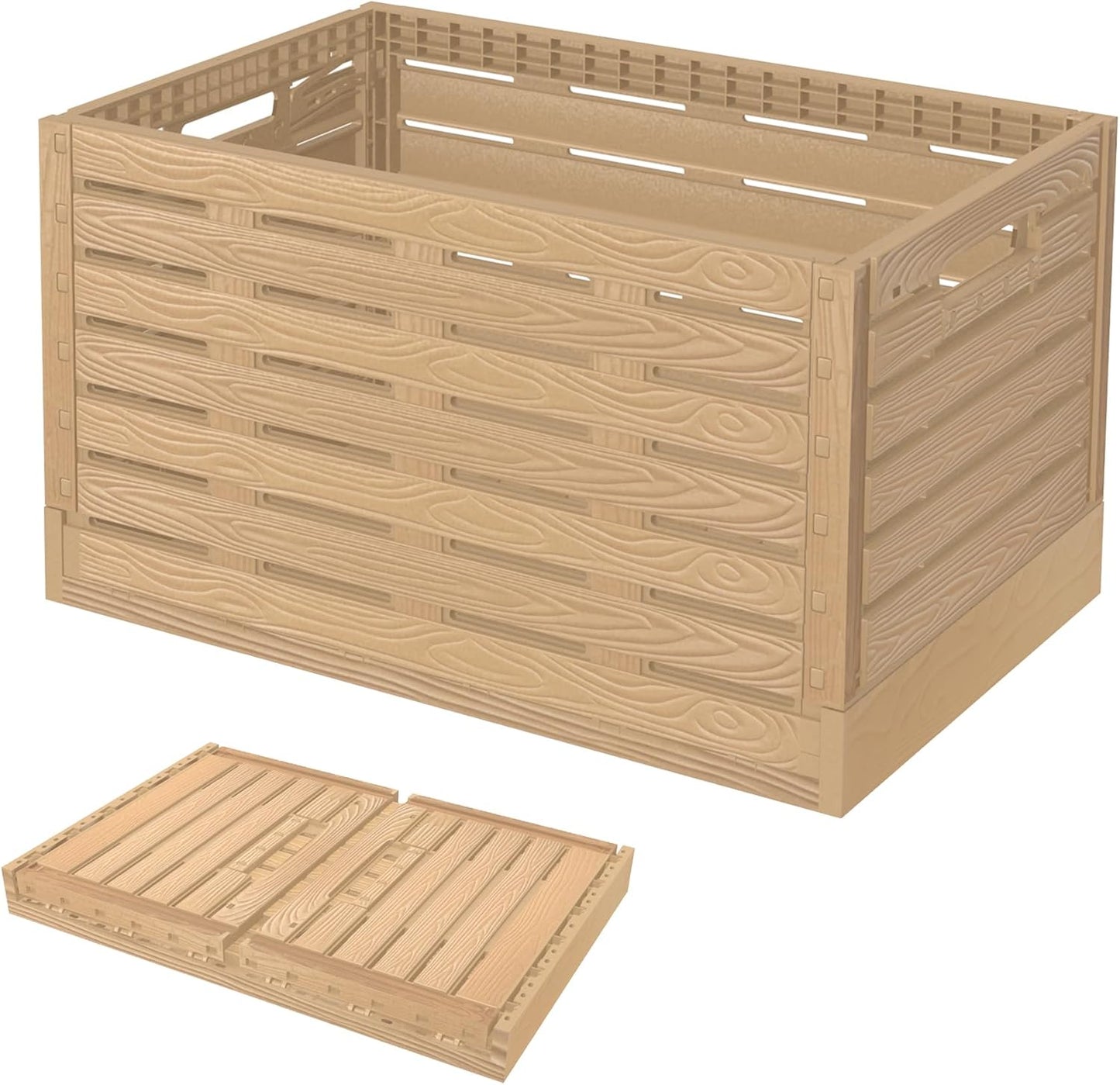 Collapsible Storage Bins for Organizing Tools and More