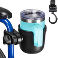 Wheelchair Cup Holder 2 Pack for Rollator, Walker, Scooter - Secure
