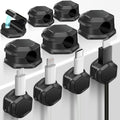 10 Piece Cord Holder for Nightstand Cable Organizer - Magnetic Clips