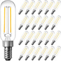 T6 LED Light Bulbs 40W Equivalent E12 Dimmable - Compact 24Pack