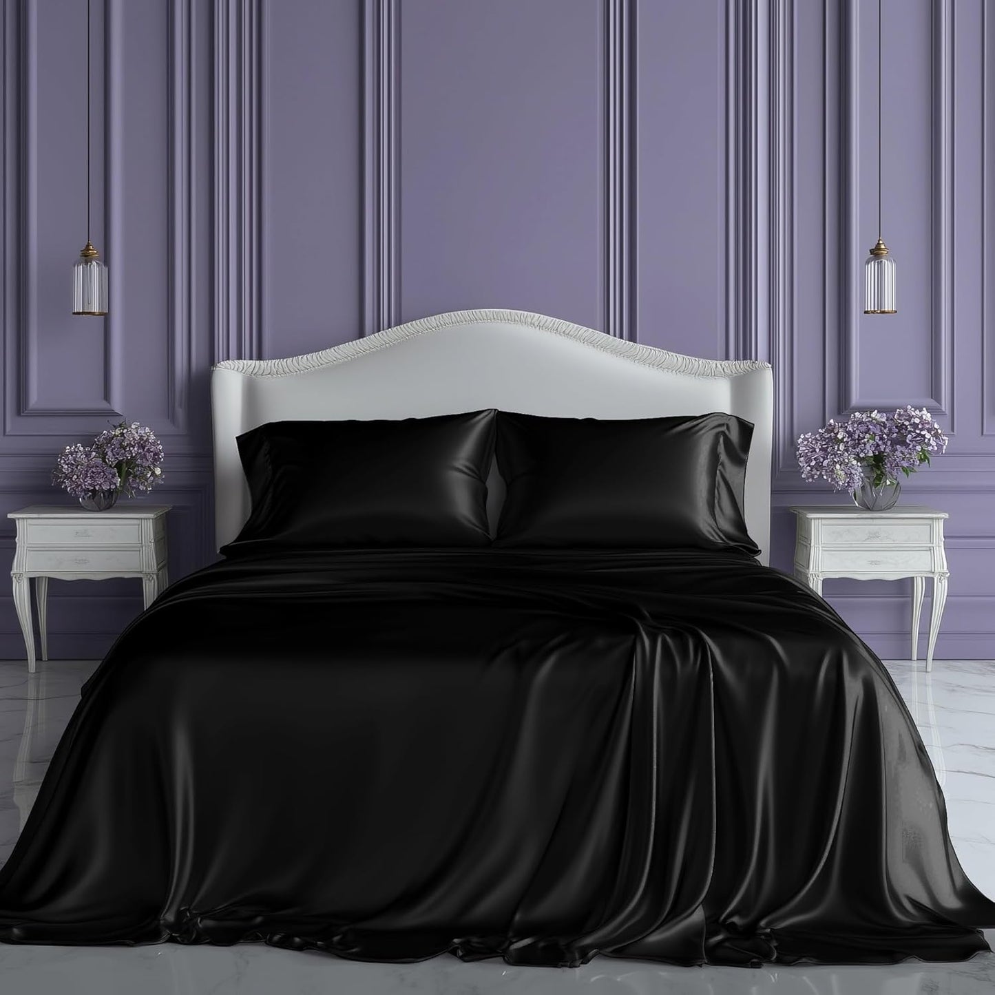 Satin Sheets King Size Set for Luxurious Sleep Experience