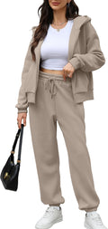 Saloogoe Women's 2-Piece Fall Sweatsuit Set for Stylish Comfort