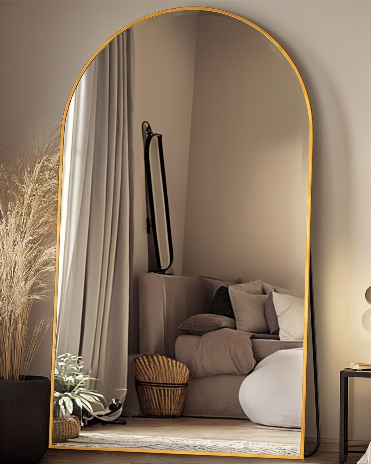 Full Length Mirror, 91in x 46in Oversized Floor Mirror for Home