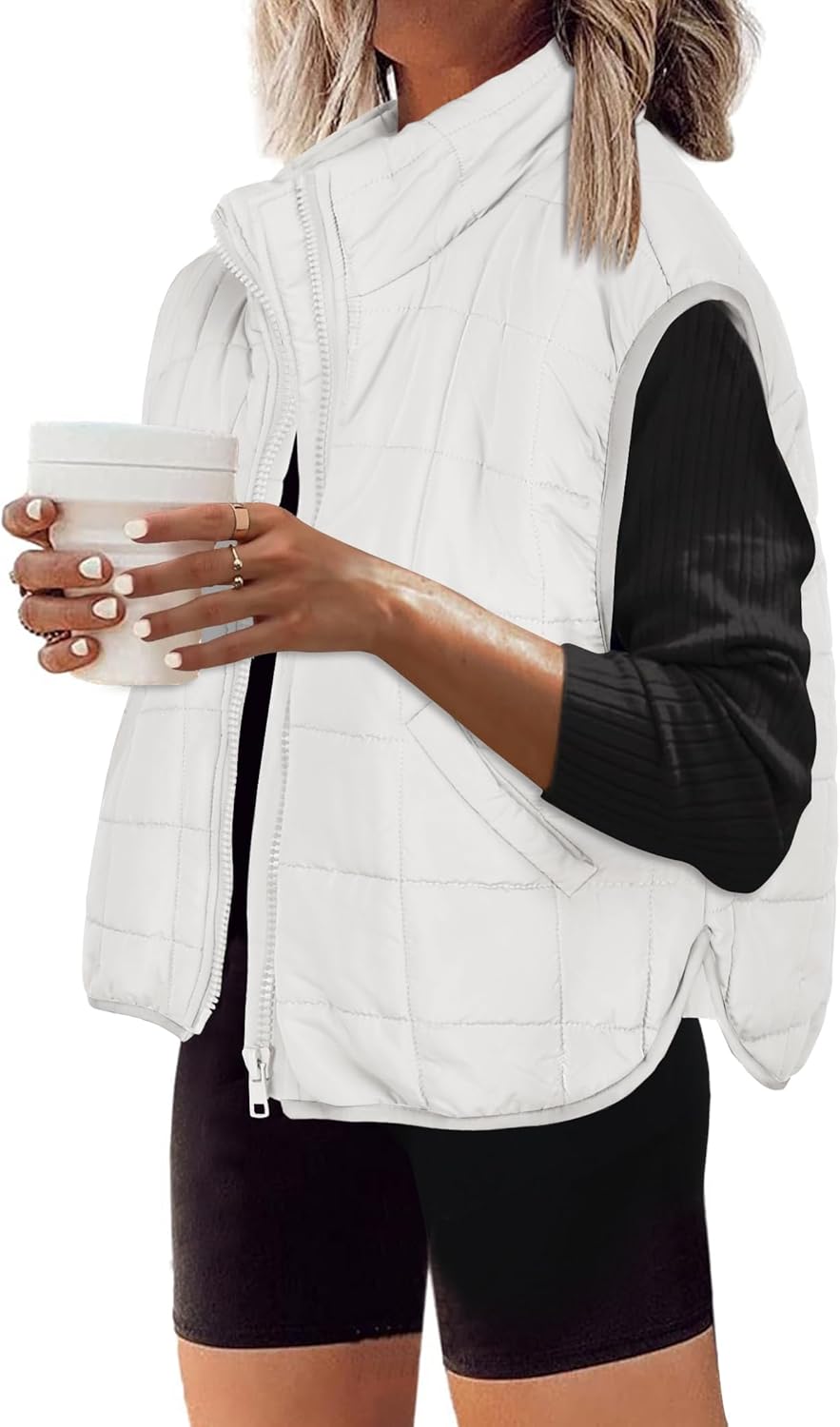 Zeagoo Womens Puffer Vest - Stylish Sleeveless Winter Outerwear