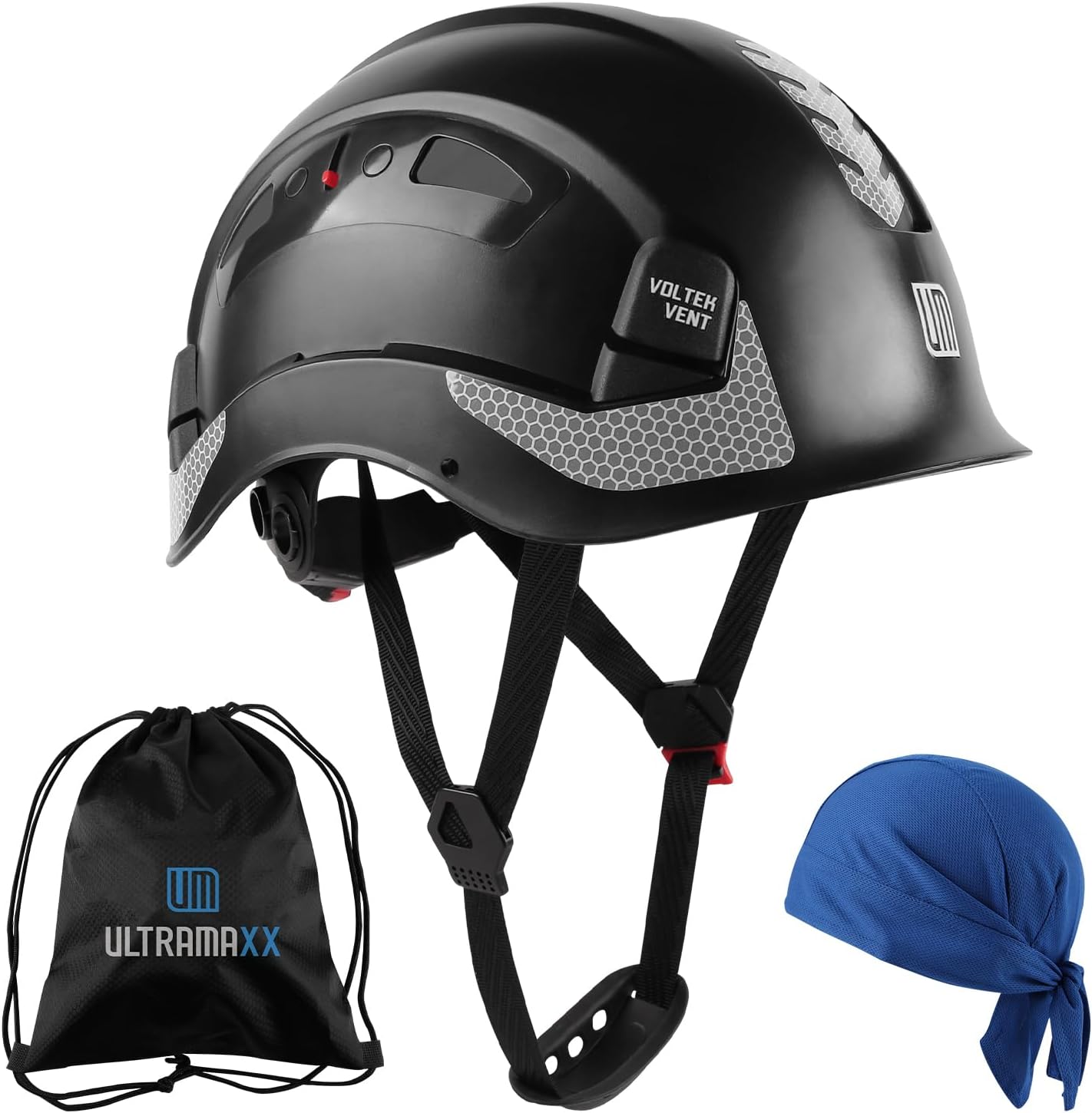 UltraLight Vented Hard Hat - ANSI Approved for Industrial Safety