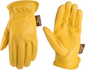 Wells Lamont Womens Soft Deerskin Full Leather Gloves, Small - Soft