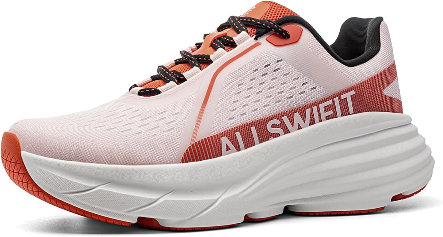 Women's Cushion Lightweight Walking Running Shoes for Comfort
