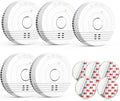Advanced Photoelectric Smoke Detector Fire Alarm for Home Safety