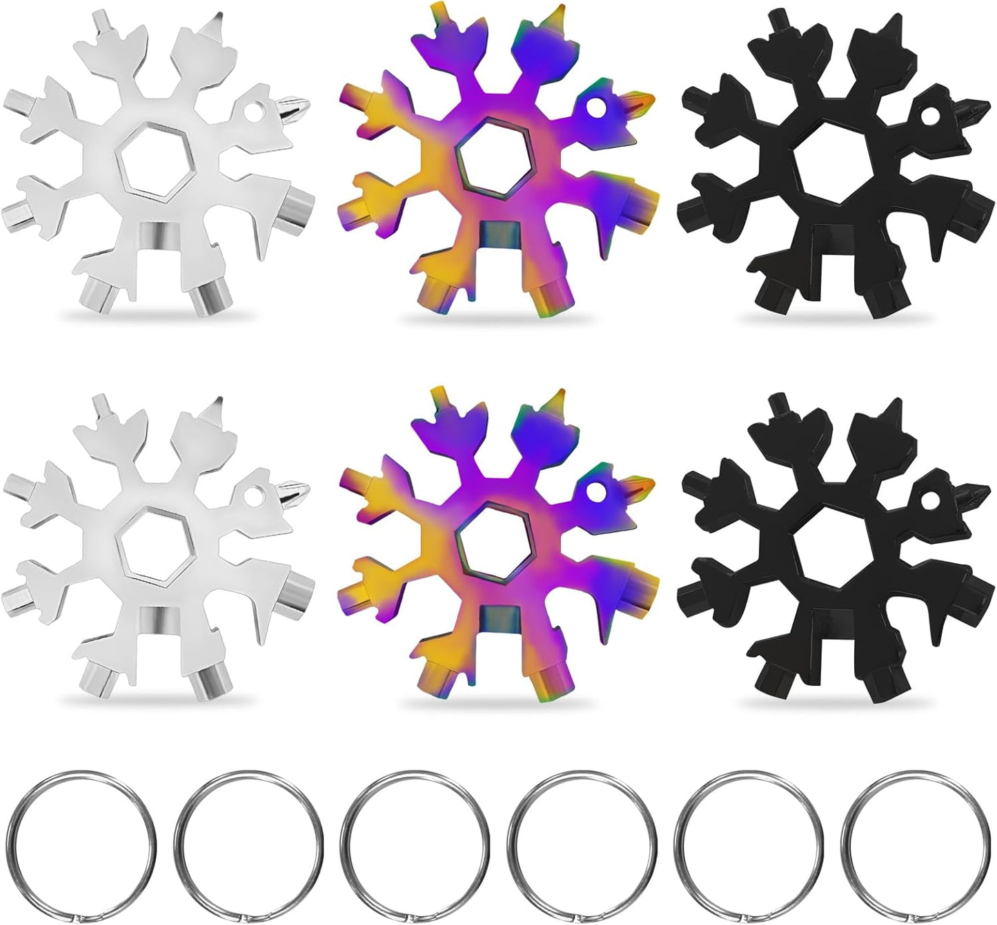 18-in-1 Snowflake Multi Tool - Versatile Gift Idea
