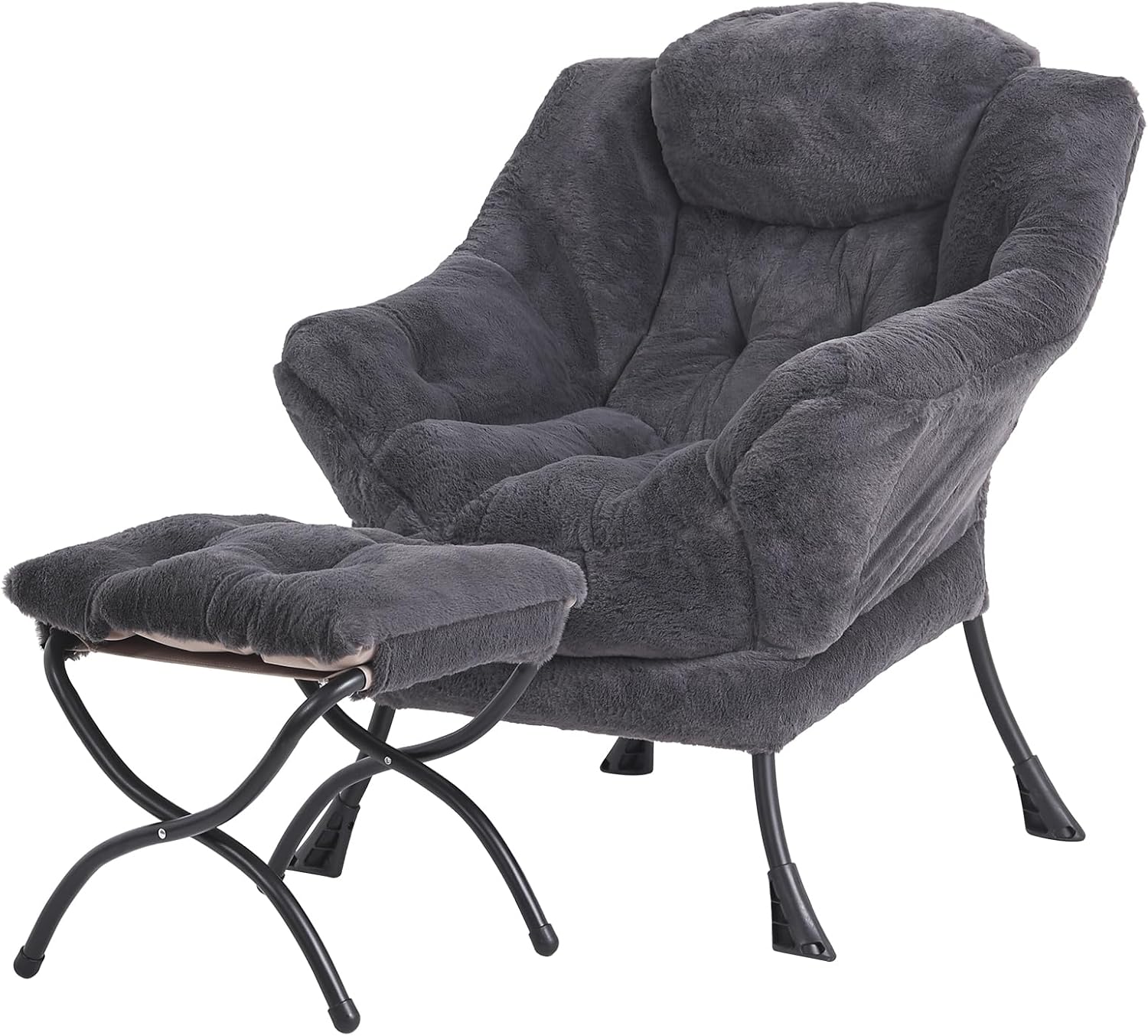 Tiita Lazy Chair with Ottoman for Ultimate Comfort and Style