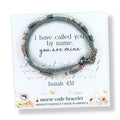 I Have Called You By Name Morse Code Bracelet for Women