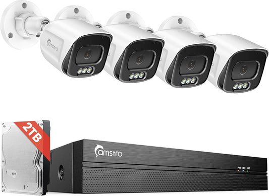 24/7 Smart Detection 5MP POE Camera System - Camstro