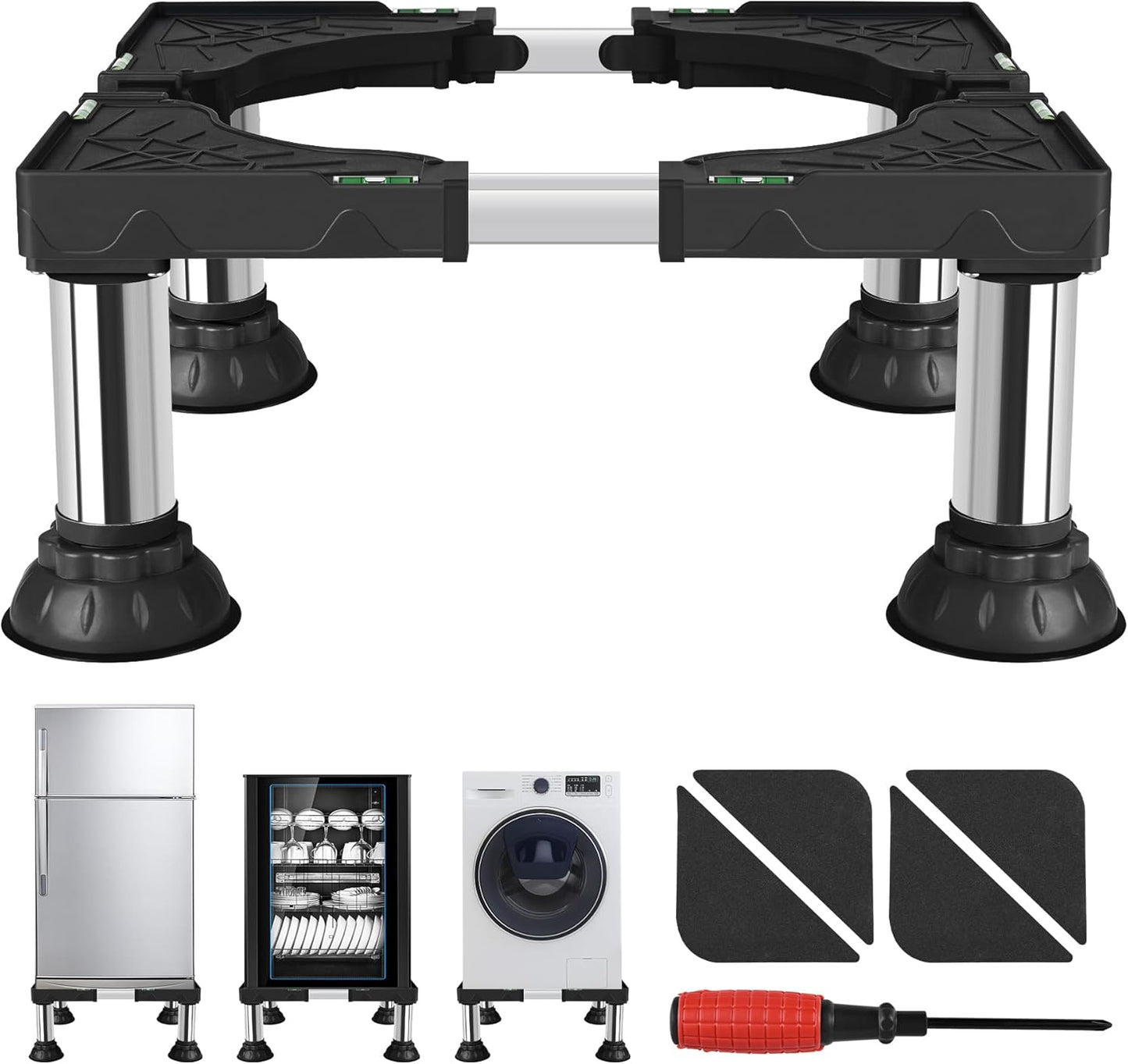 ToLanbbt Mini Fridge Stand Adjustable Height for Appliances