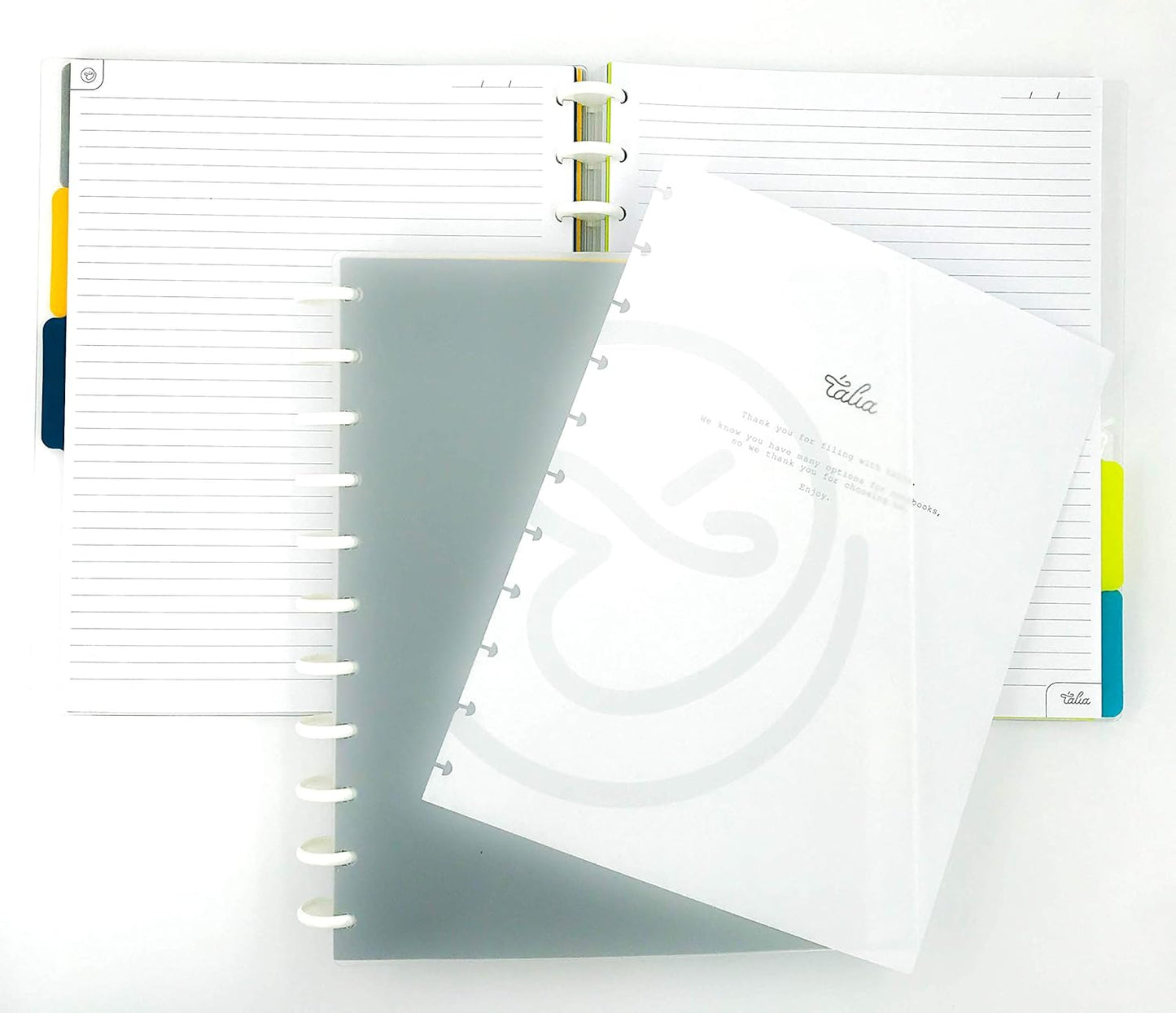 Talia Discbound Notebooks: Customizable Planner for All Needs