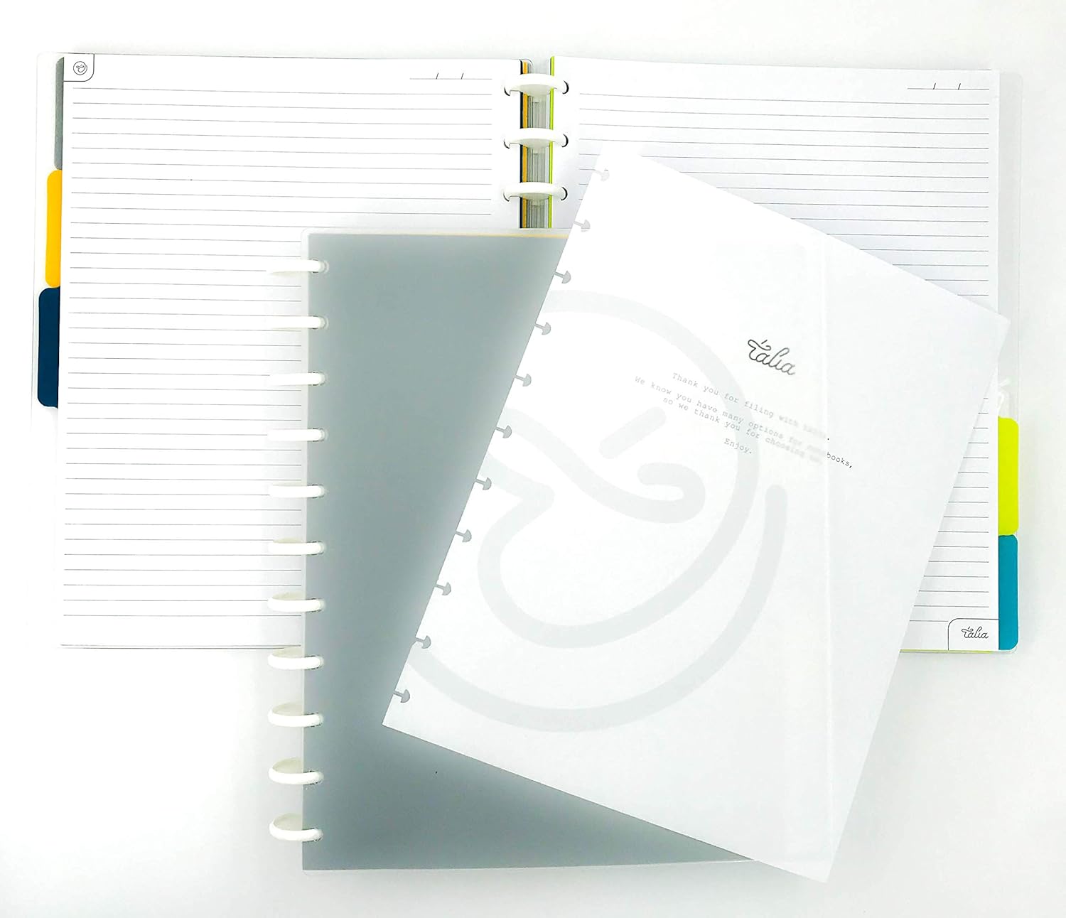 Talia Discbound Notebooks: Customizable Planner for All Needs