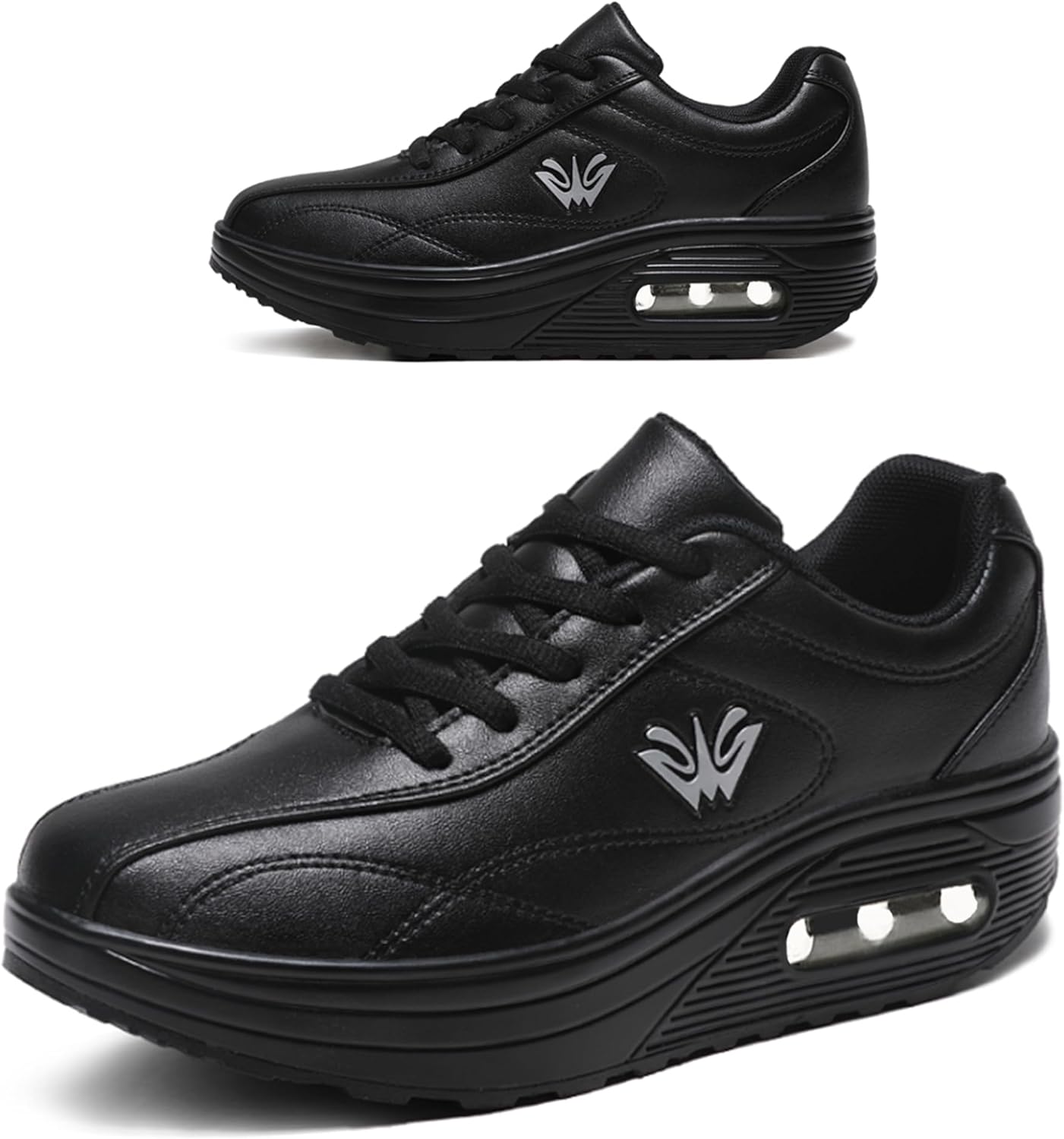 RUIDENG Platform Sneakers for Women with Air Cushion Comfort
