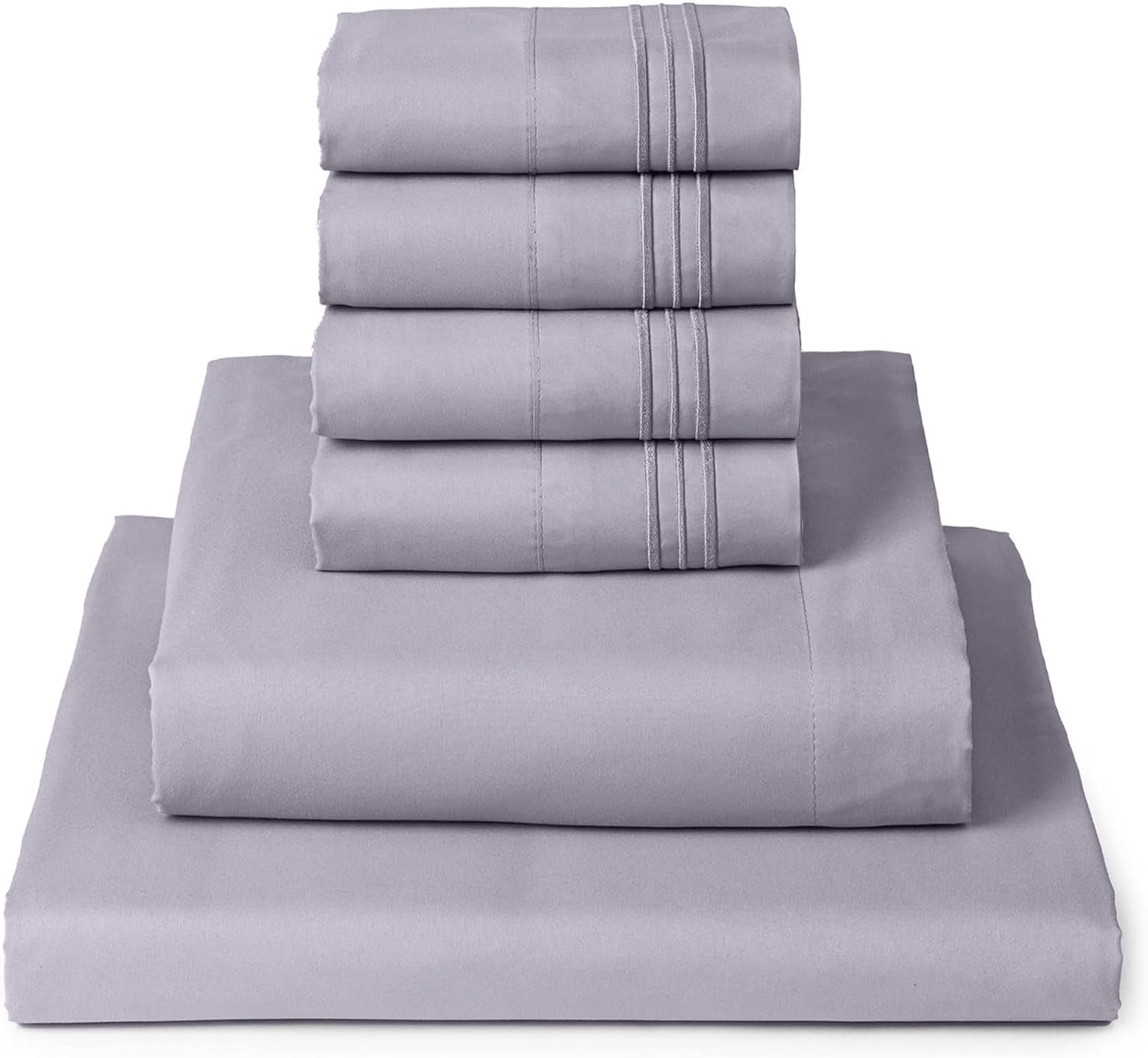 Mellanni Queen Sheet Set - 6-Piece Bedding for Ultimate Comfort