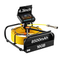 Sewer Camera 98.4 ft Drain Inspection Camera - Durable 4.3in Monitor