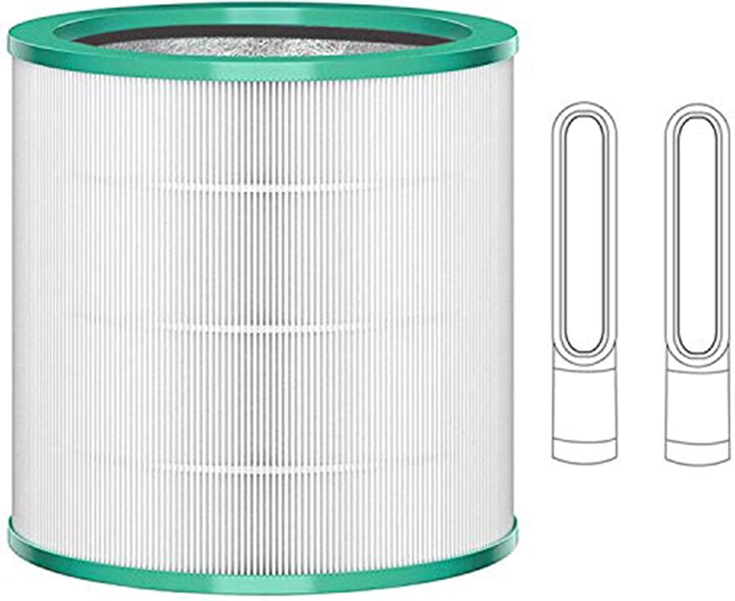True HEPA Filter for Dyson Purifiers - Clean Air Guaranteed! 