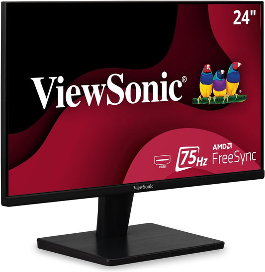 ViewSonic 24 1080p Monitor: 100Hz for Home & Office