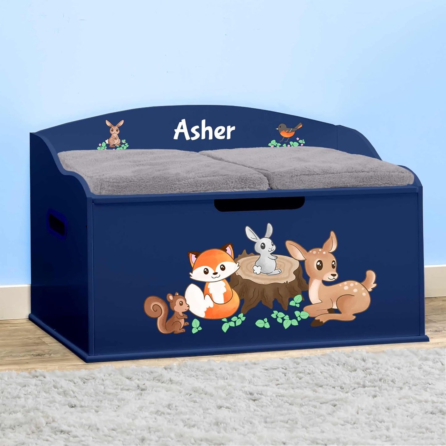 DIBSIES Personalized Creative Wonders Toy Box for Kids