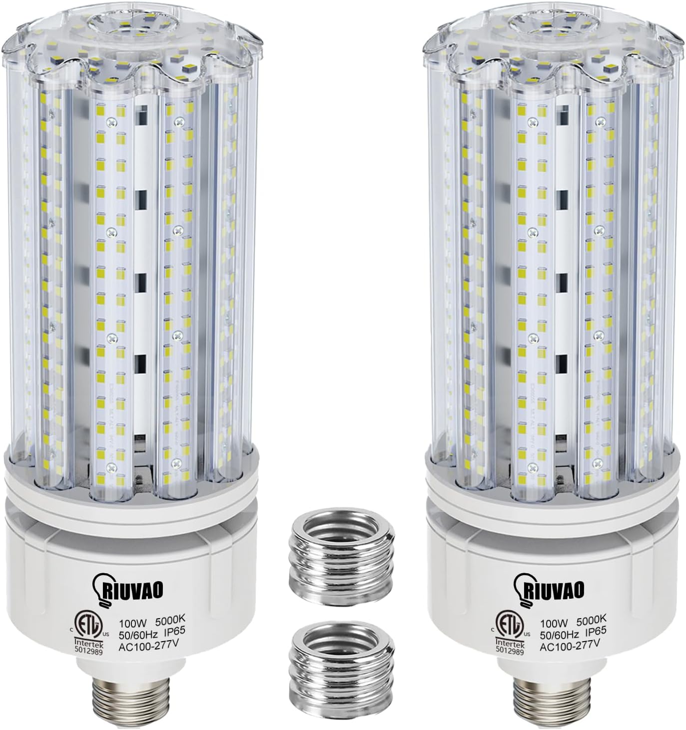 100W LED Corn Bulb - Super Bright 15000lm for Indoor Outdoor Use