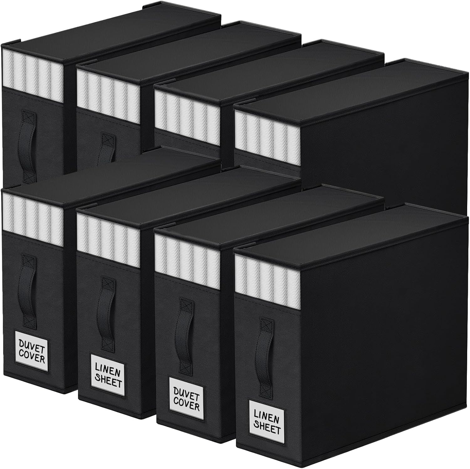 8 Pack Bed Sheet Organizers for Easy Storage and Organization