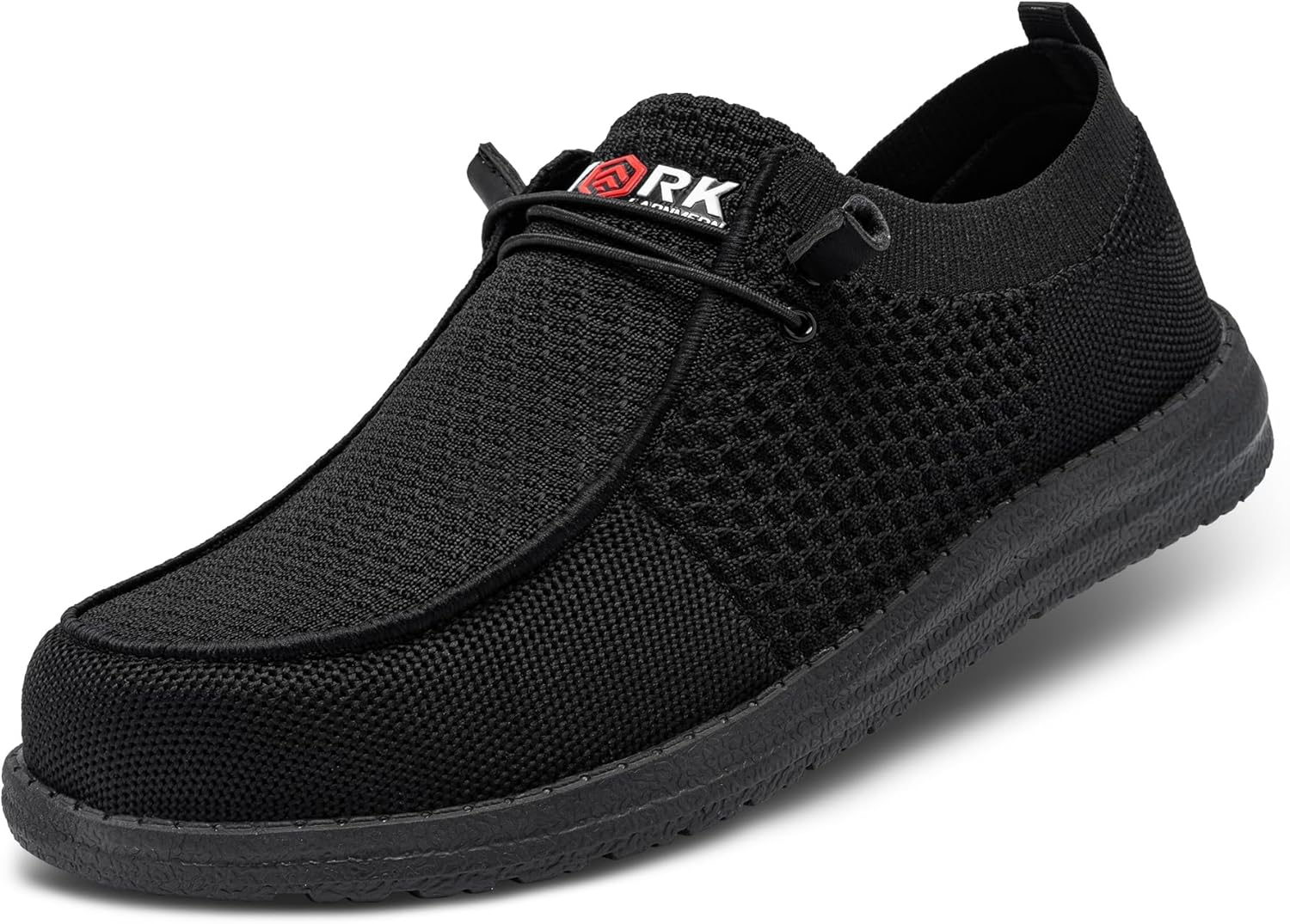 LARNMERN Steel Toe Loafers for Women - Lightweight Safety Shoes
