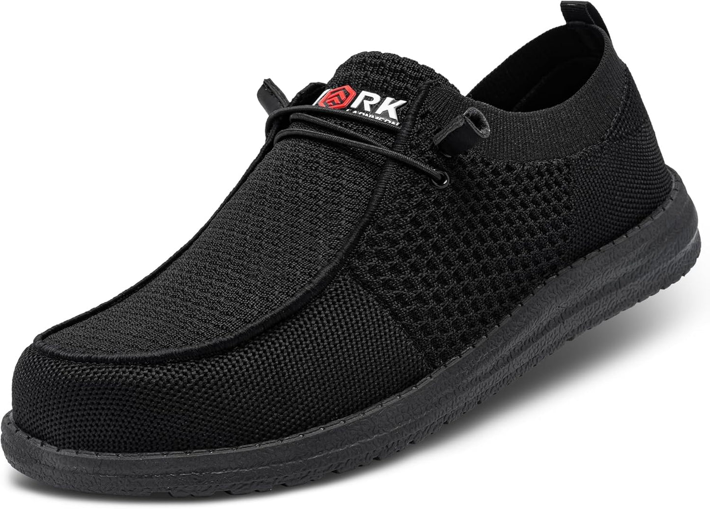 LARNMERN Steel Toe Loafers for Women - Lightweight Safety Shoes