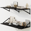 Floating Shelves for Wall 36 x 12 in - Extra Large Sturdy Display