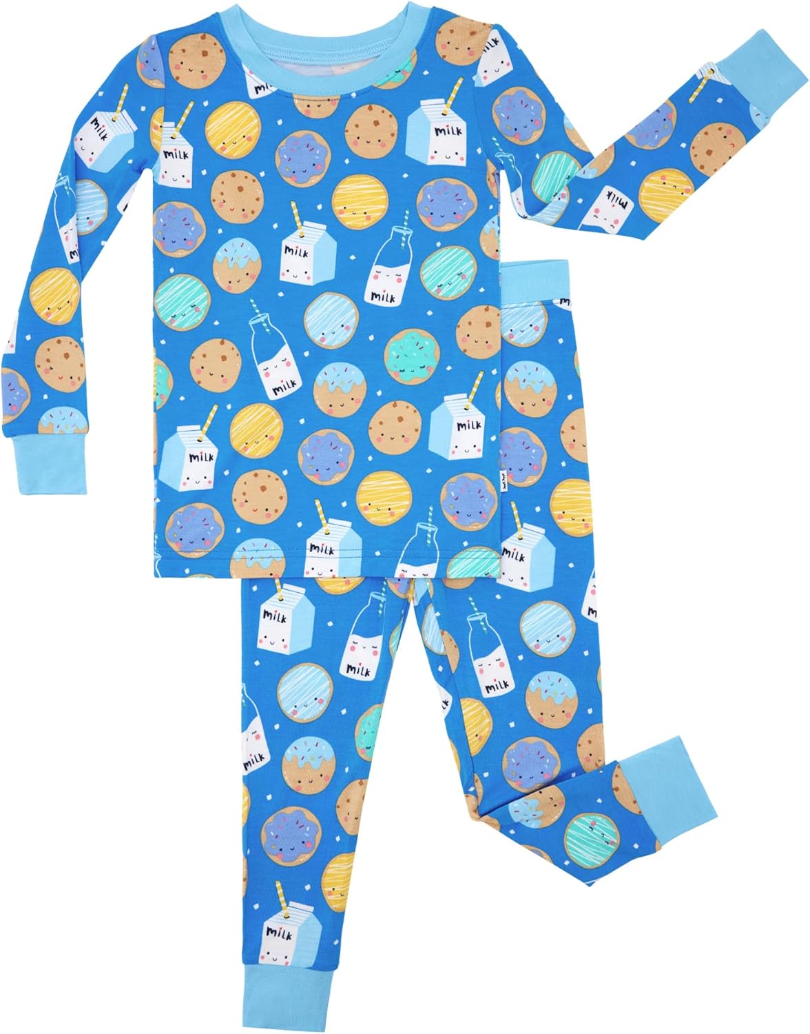 Little Sleepies Two-Piece Pajama Set for Kids - Soft & Cozy