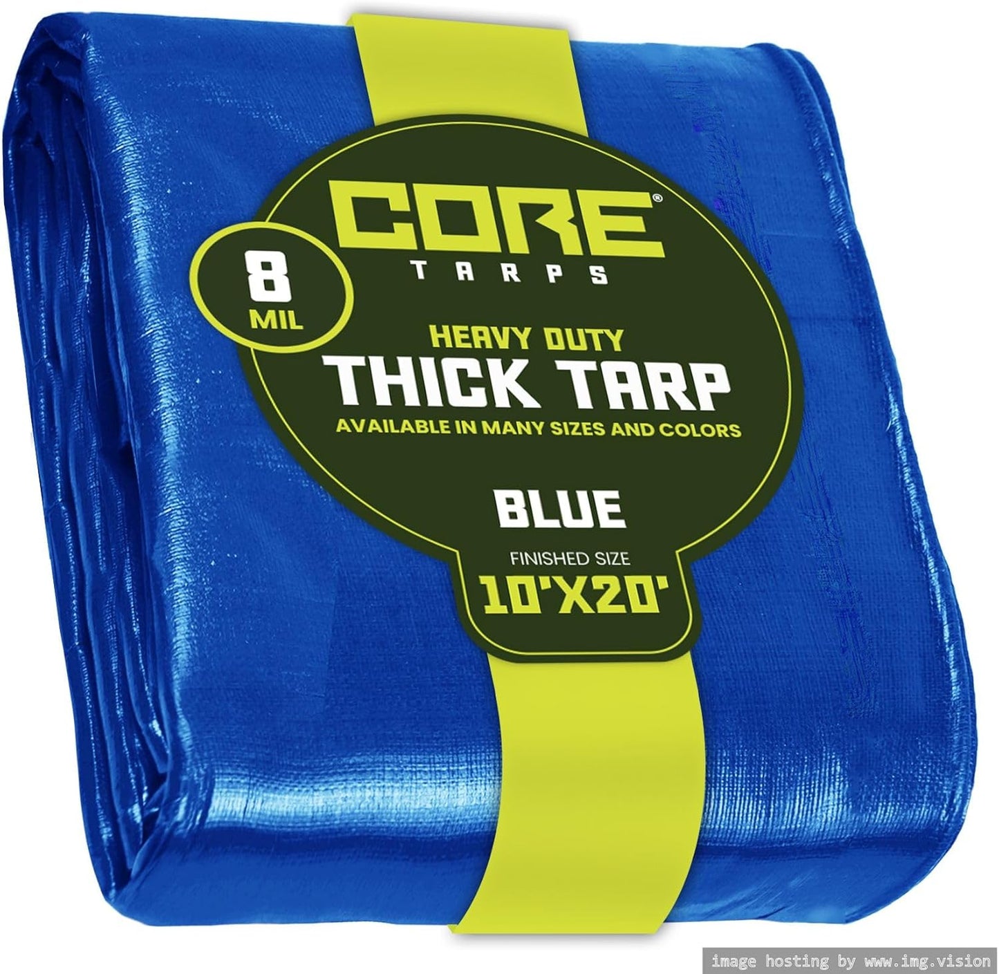 Core Tarps Heavy Duty 8 Mil Tarp Cover for All Weather Needs