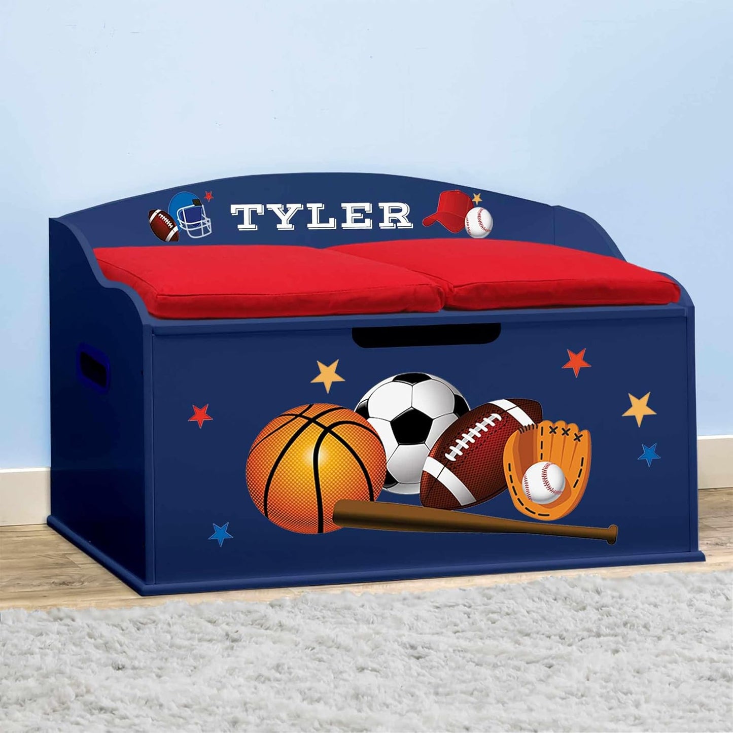 DIBSIES Personalized Creative Wonders Toy Box for Young Athletes