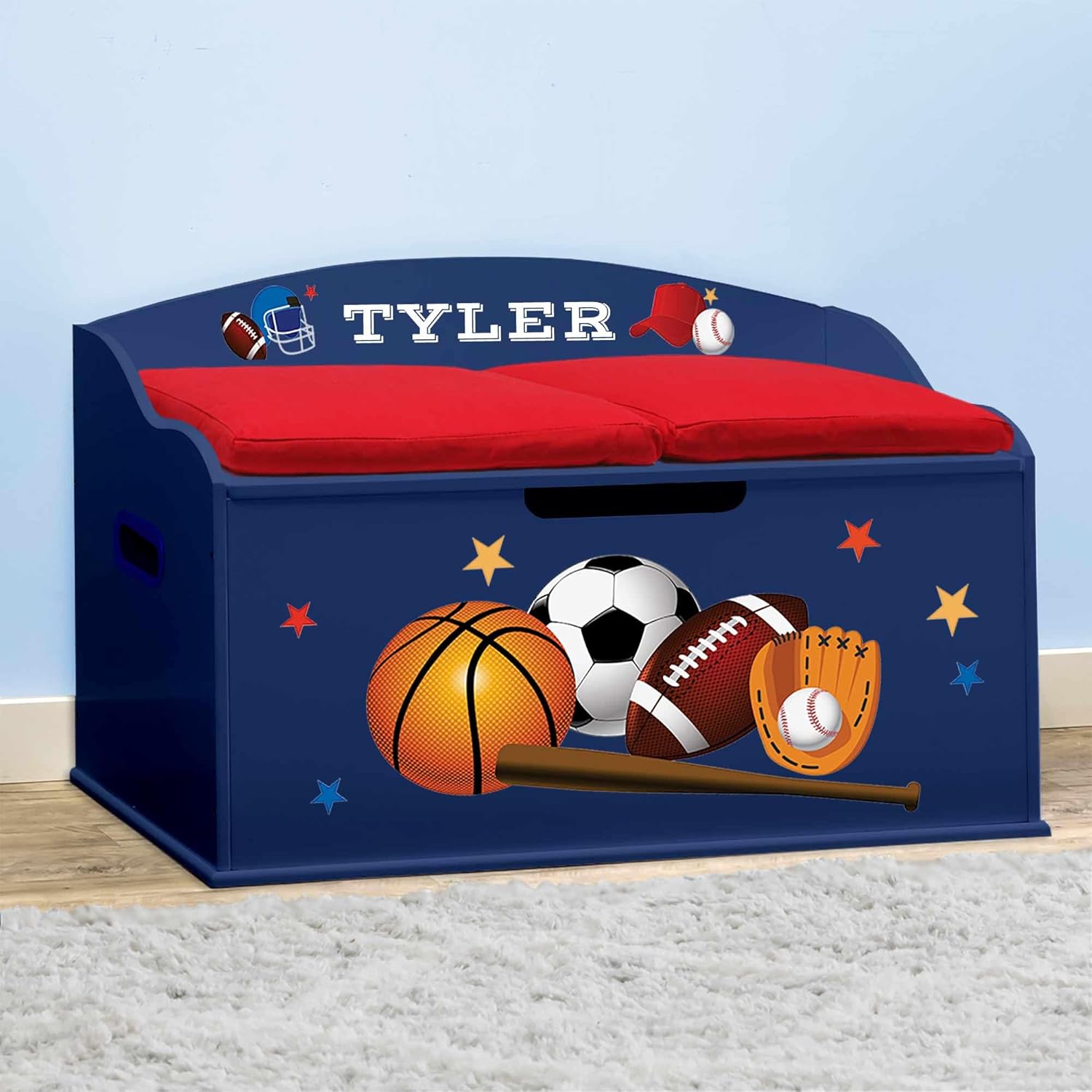 DIBSIES Personalized Creative Wonders Toy Box for Young Athletes