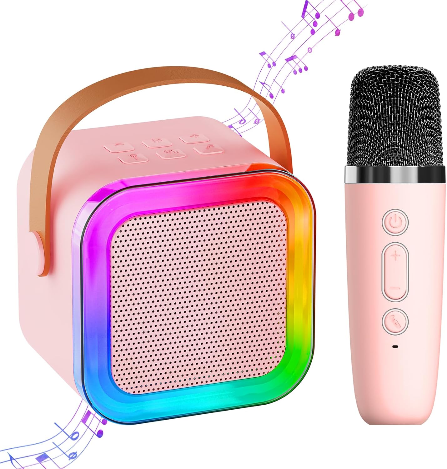 Voice-Changing Karaoke Fun for Kids & Adults | 2 Mics, Bluetooth Speaker | NOTOKA