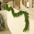 9FT Norfolk Pine Christmas Garland - Lush Real Touch Winter Greenery