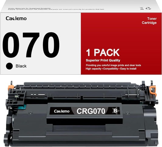 Caclemo 070 Black Toner Cartridge for Canon Printers