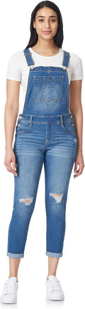 WallFlower Women's Overalls Juniors - Comfortable, Vintage Fit