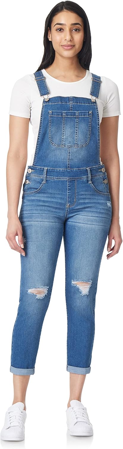 WallFlower Women's Overalls for Juniors - Perfect Fit & Style