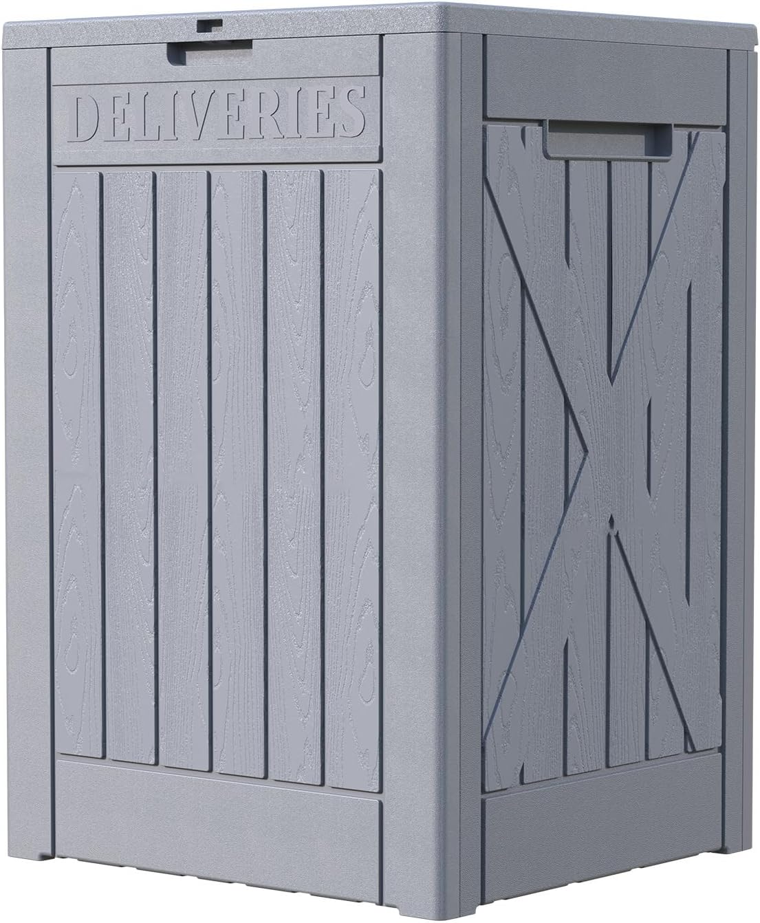Patiowell 48-Gallon Resin Package Delivery Box for Outdoor Use