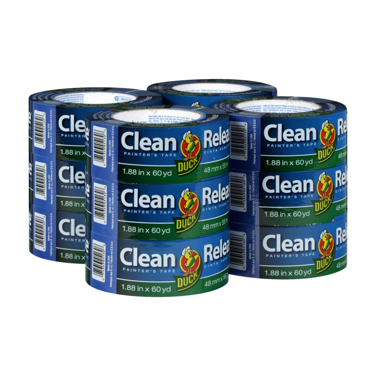 Duck Clean Release Blue Painter's Tape for Perfect Painting