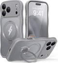 iPhone 17 Pro Case with 360 Rotating Magnetic Stand - Slim 18ft