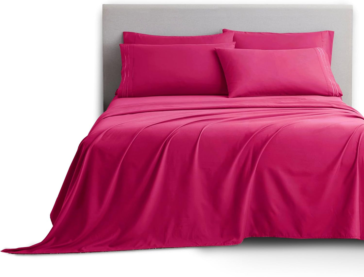 Clara Clark Cal King Sheets Set - Luxury Microfiber Bedding