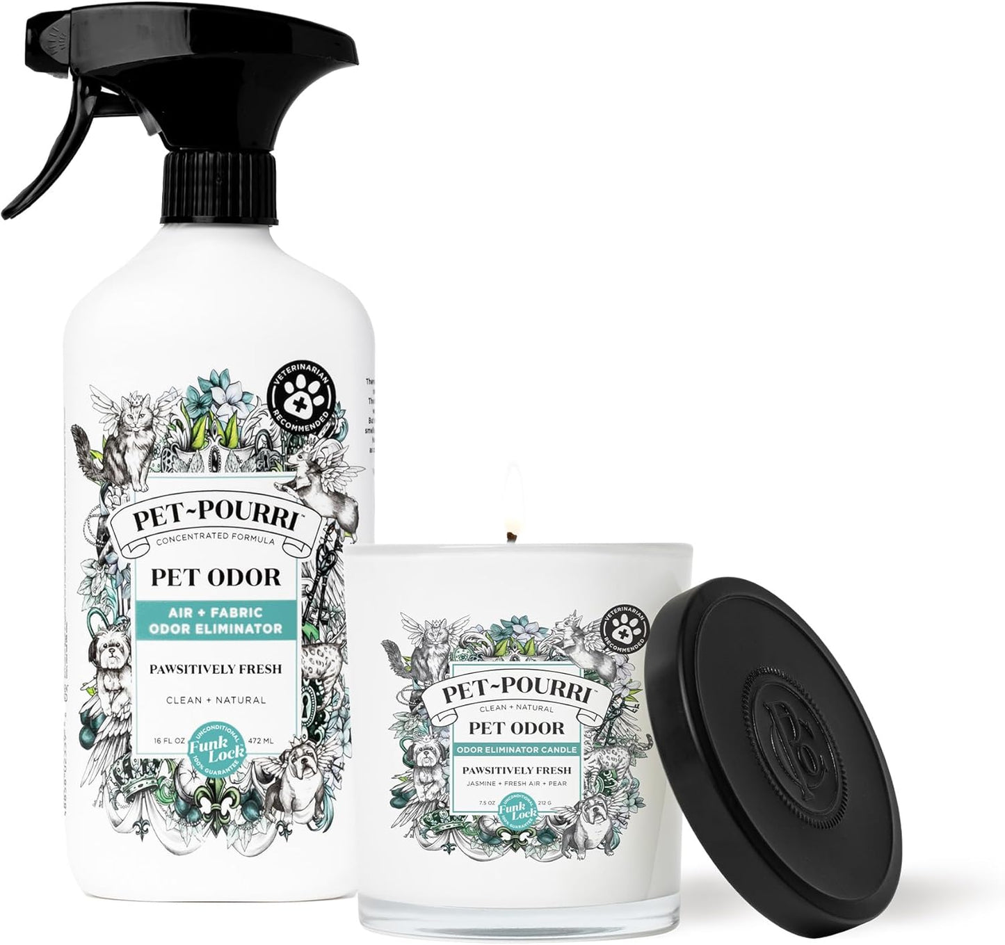 Pet-Pourri Pawsitively Fresh Odor Bundle for Homes with Pets