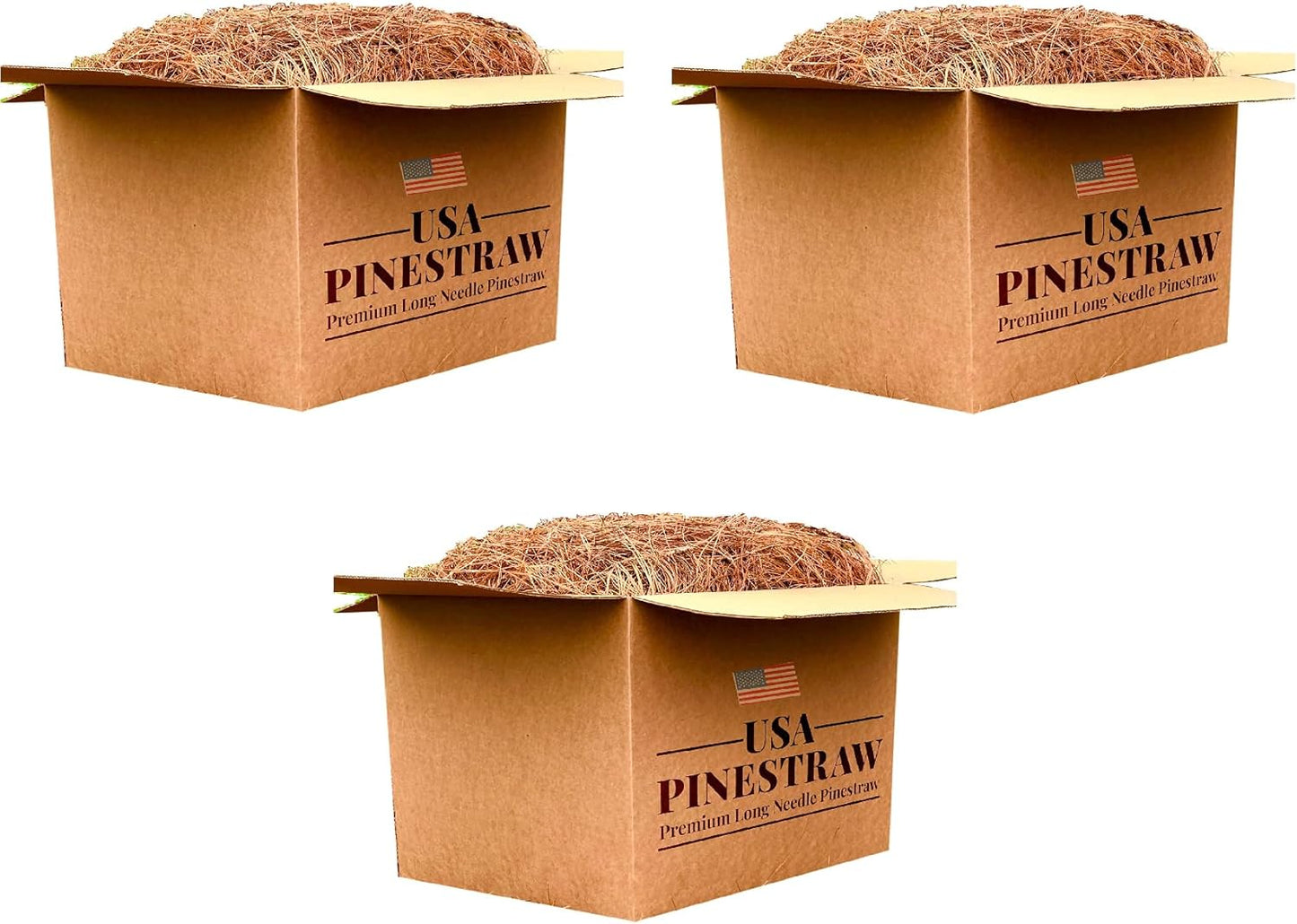 USA Pine Straw Premium Pine Needle Mulch for Your Garden Needs