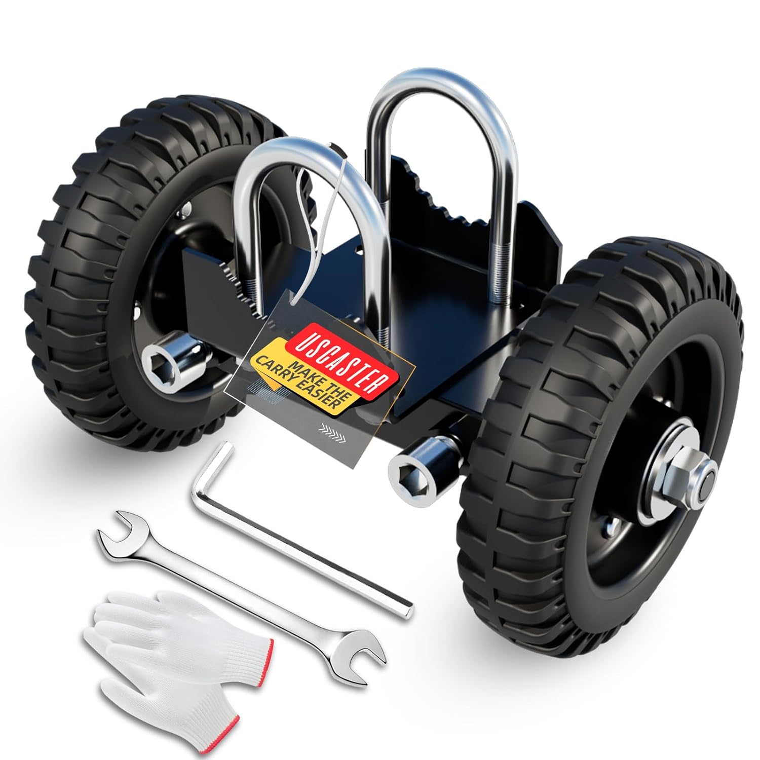Rolling Gate 6inch Rubber Wheel Carrier for Driveway Gates