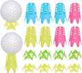 17-Piece CHGCRAFT Plastic Golf Tees Set - Perfect for Indoor Practice