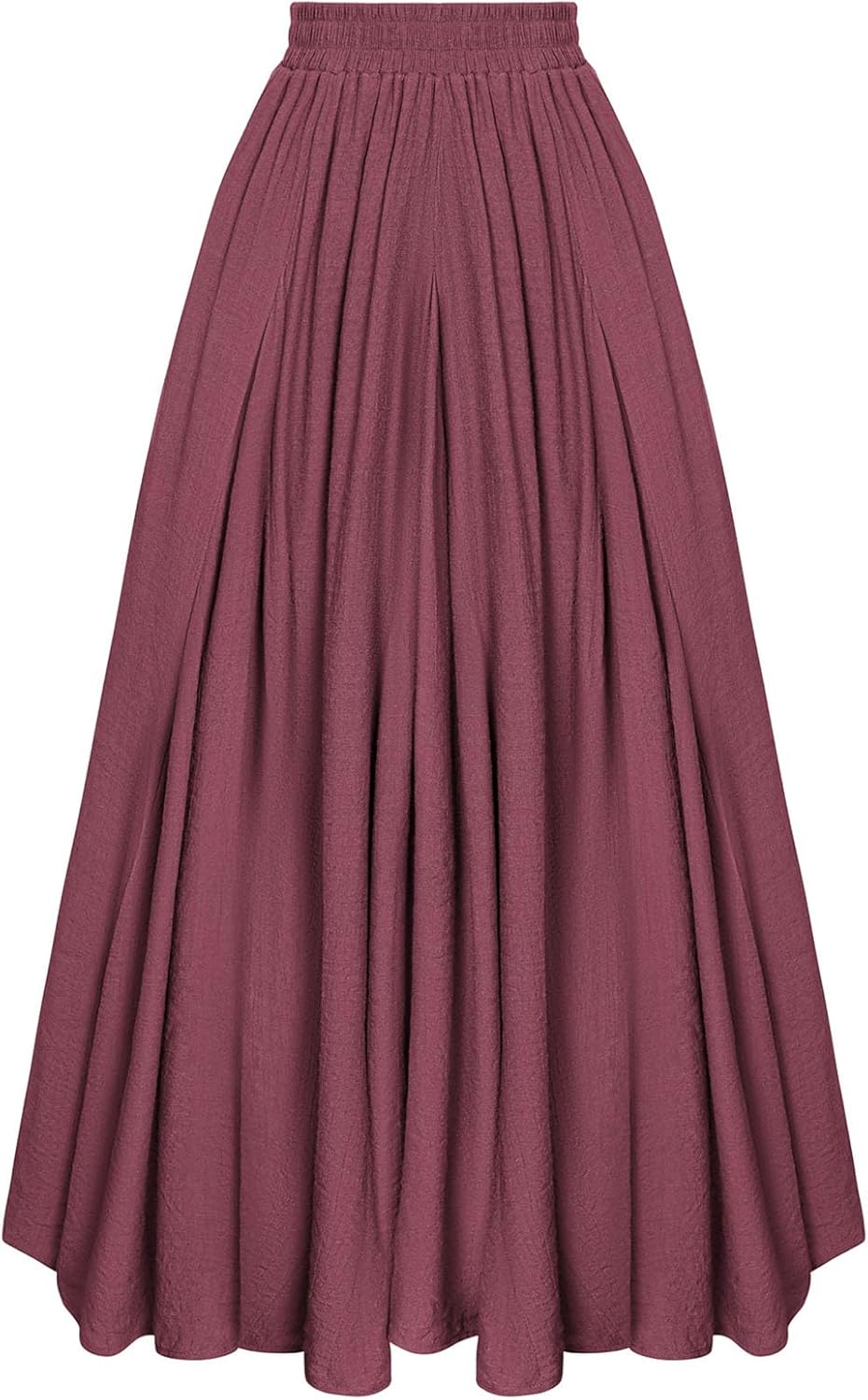 Casual Maxi Skirt for Women - Flowy Bohemian Style Skirt