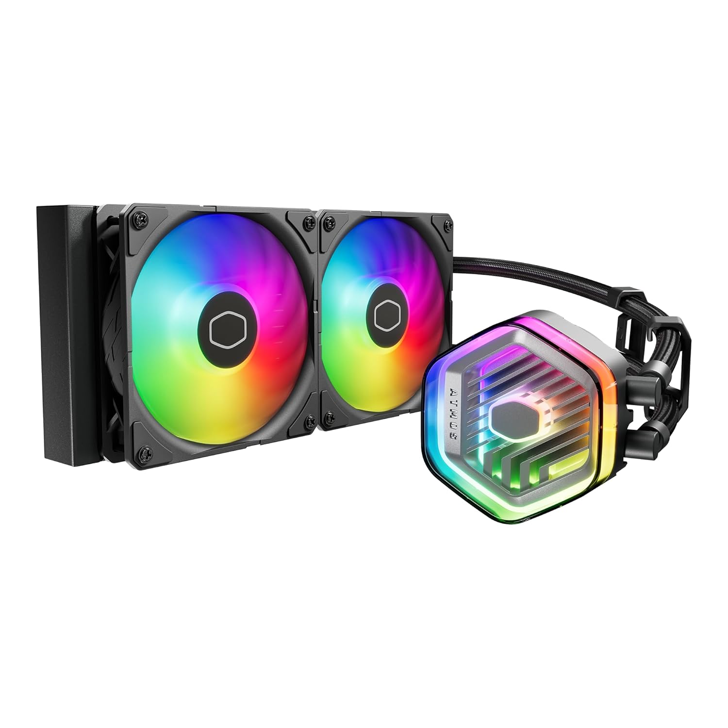 Cooler Master 240 Atmos AIO Liquid Cooler for R9 and i7 CPUs