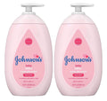 2 Pack 16.9oz Johnson's Baby Lotion Pump - Gentle & Nourishing